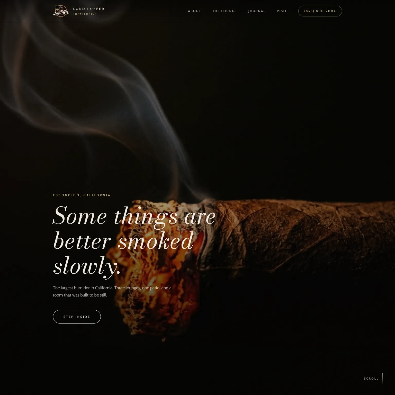 Smoke and Ember Minimal concept preview