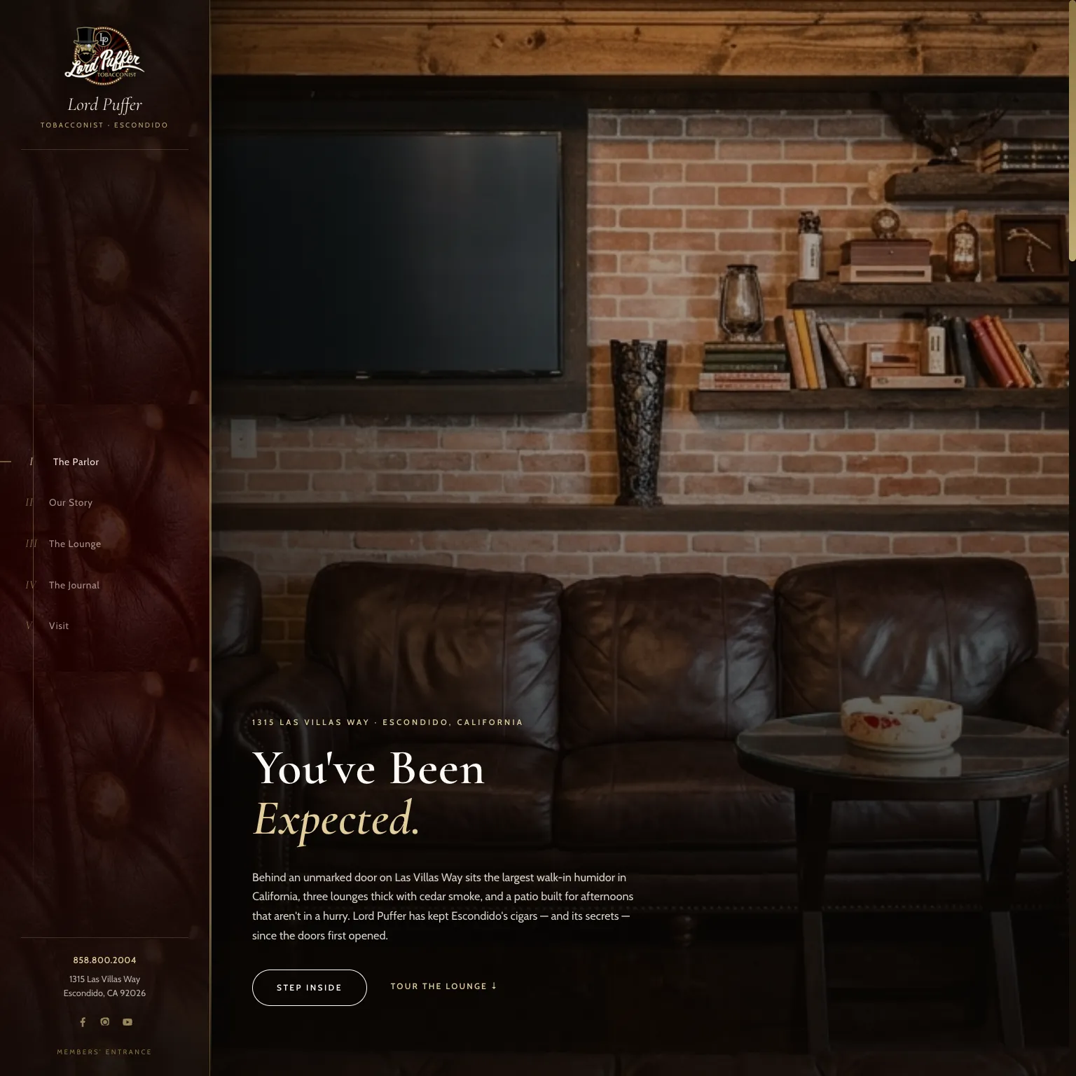 Brass and Leather Club concept preview